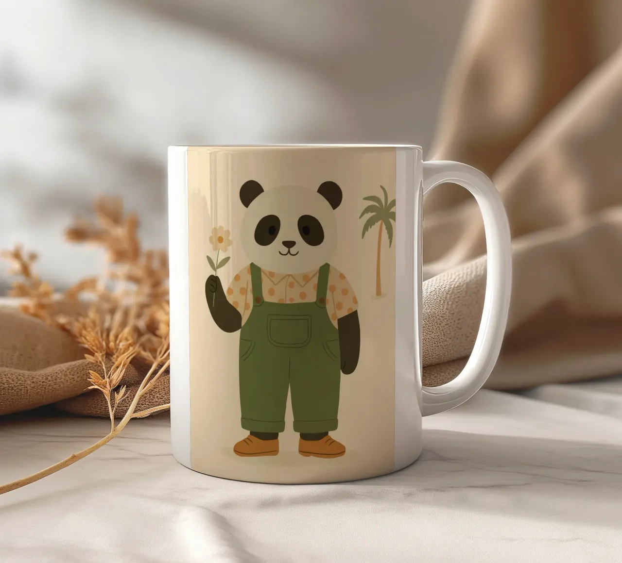 Il panda tazza in ceramica da kokoprint