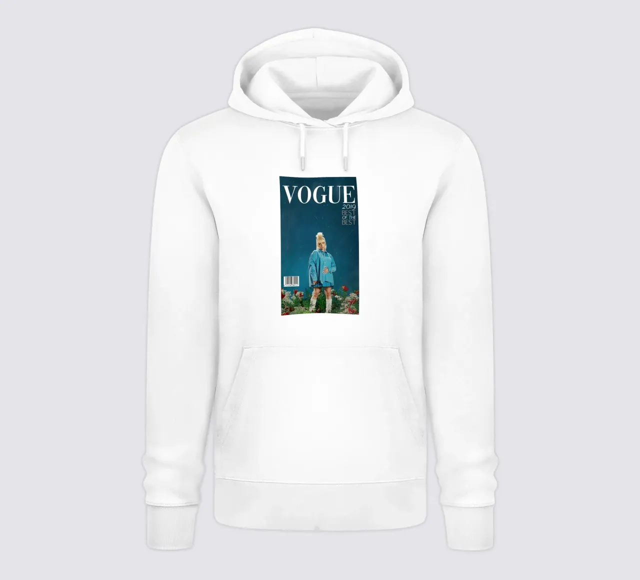 L'evoluzione di Billie Eilish Poster felpa con cappuccio da bakeryy
