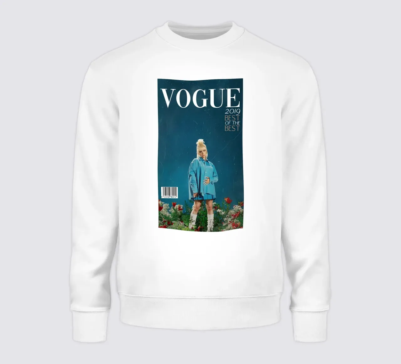 L'evoluzione di Billie Eilish Poster felpa da bakeryy