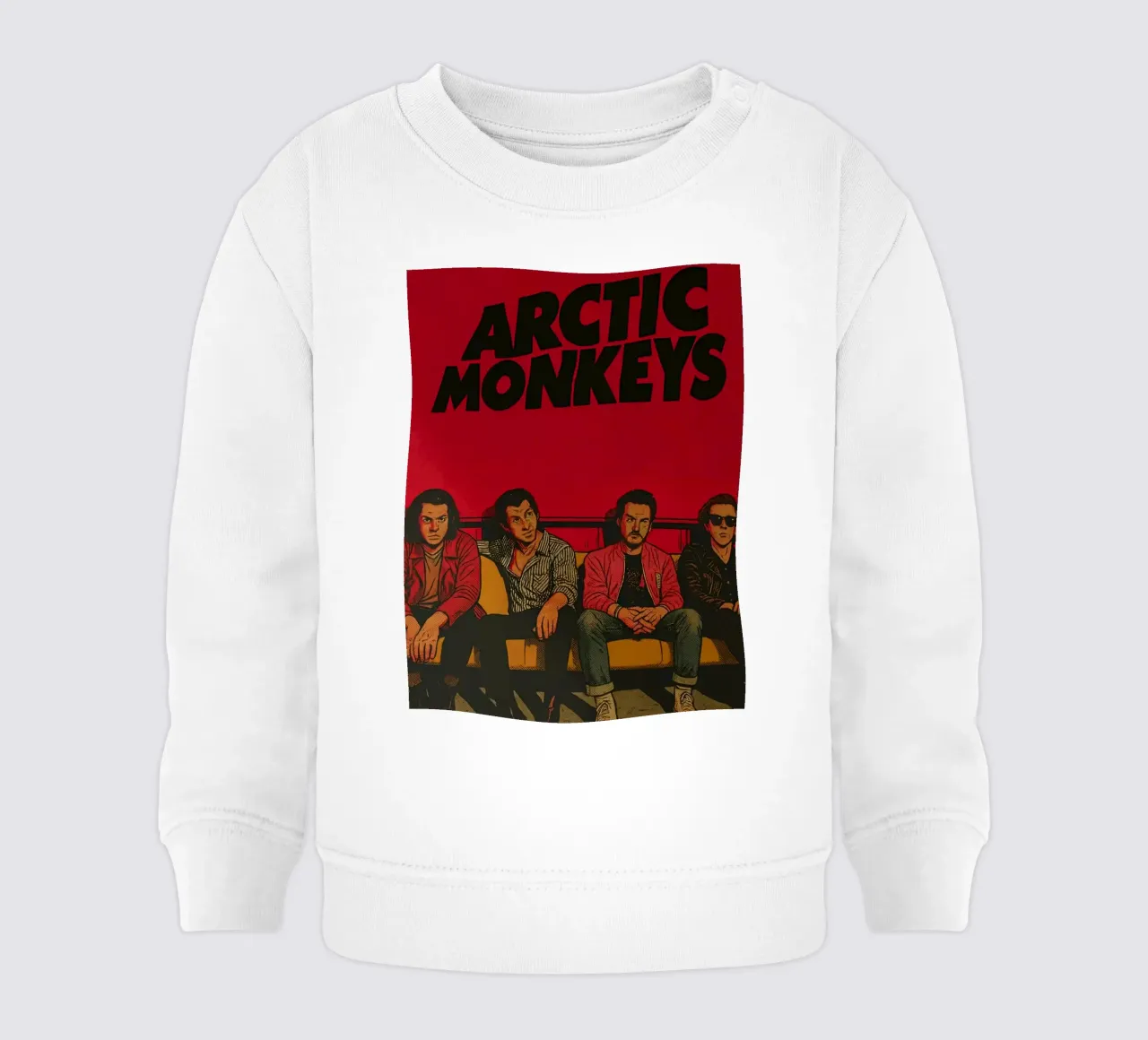 All Member Arctic Monkeys Poster felpa neonato da GleYYY