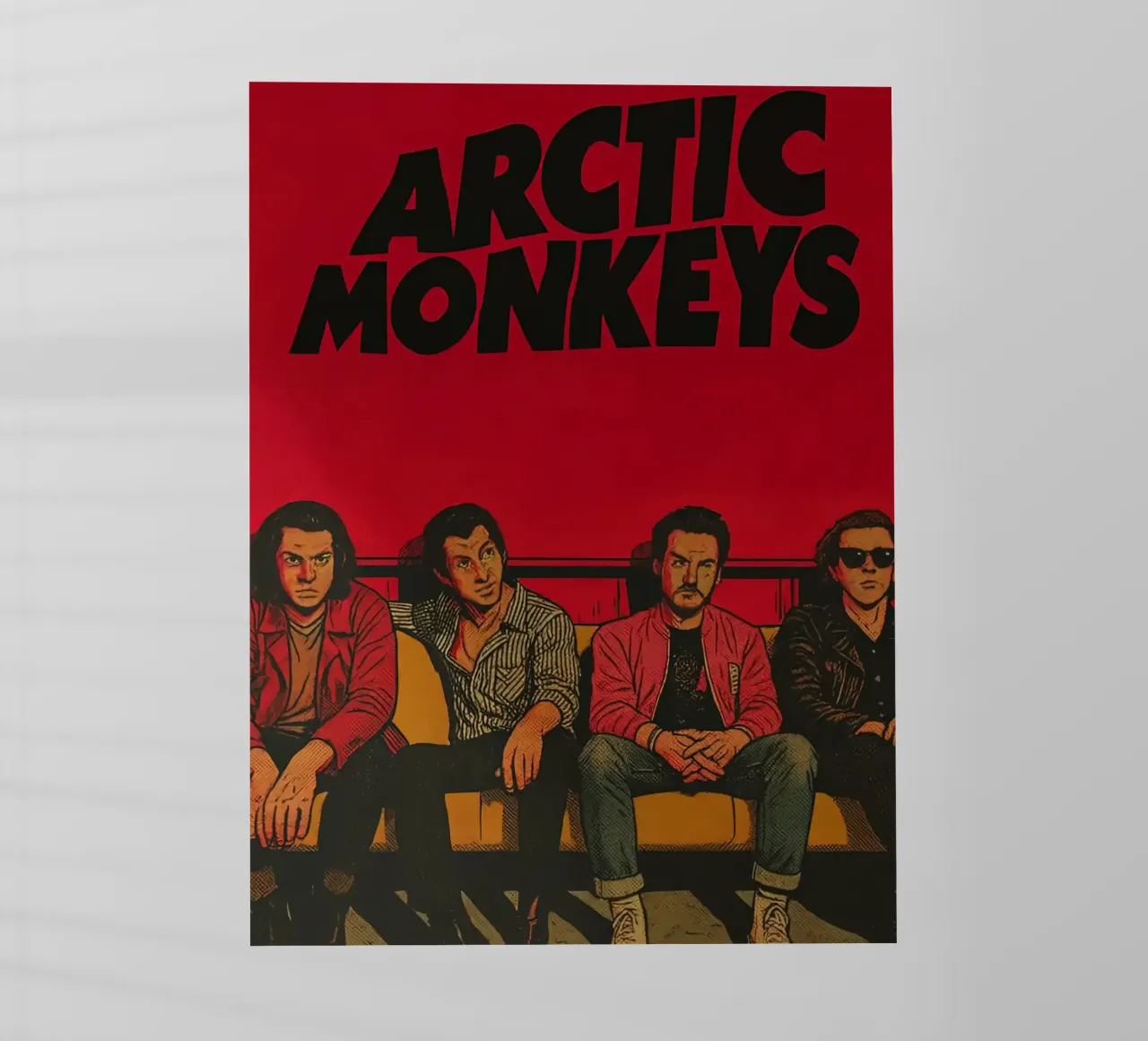 All Member Arctic Monkeys Poster pellicola backlit da GleYYY