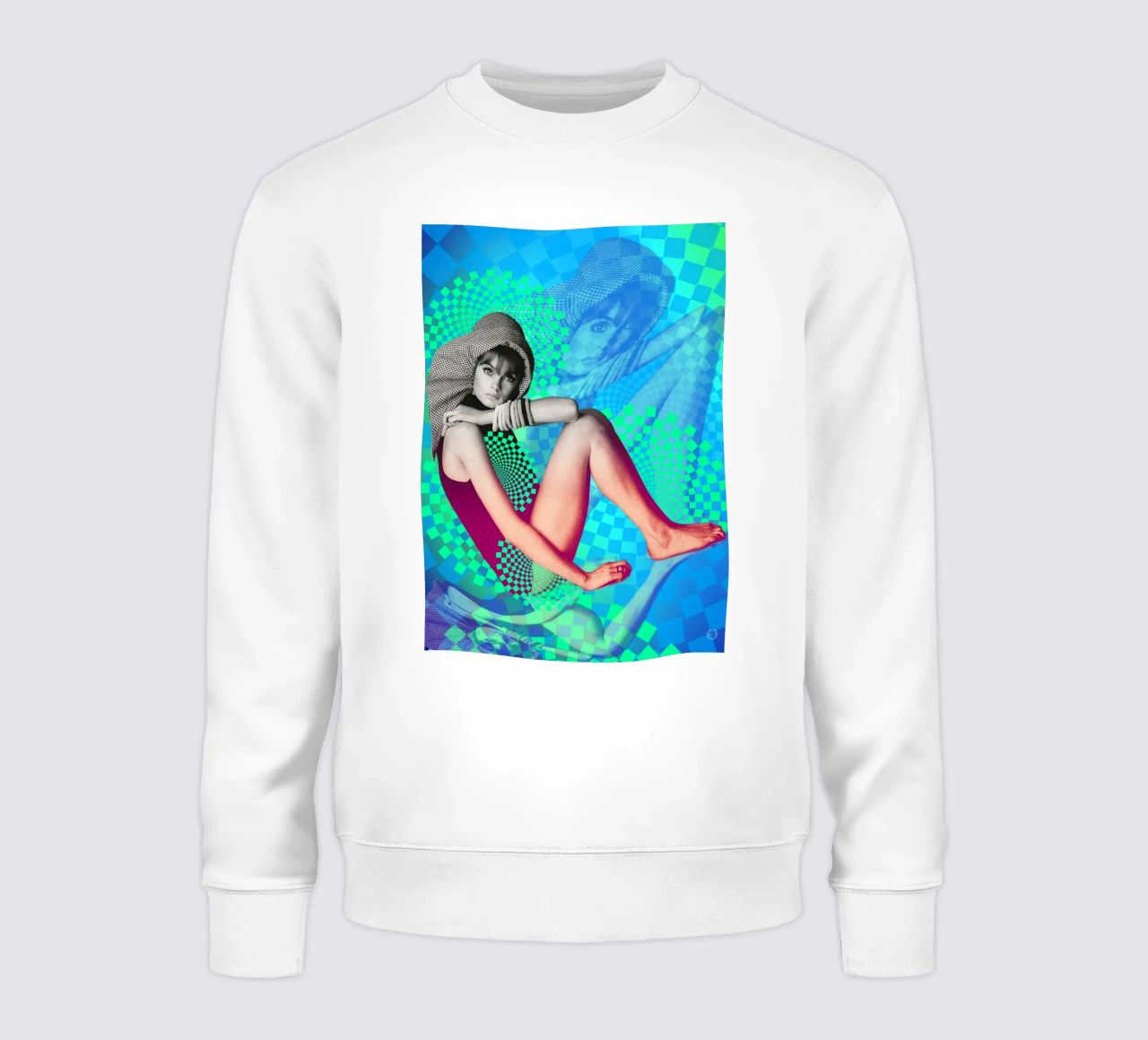 Supermodel Jean Shrimpton sudadera de DesmondBates