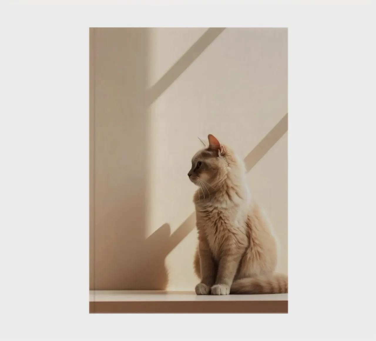 cat in shadow light diario da Fost