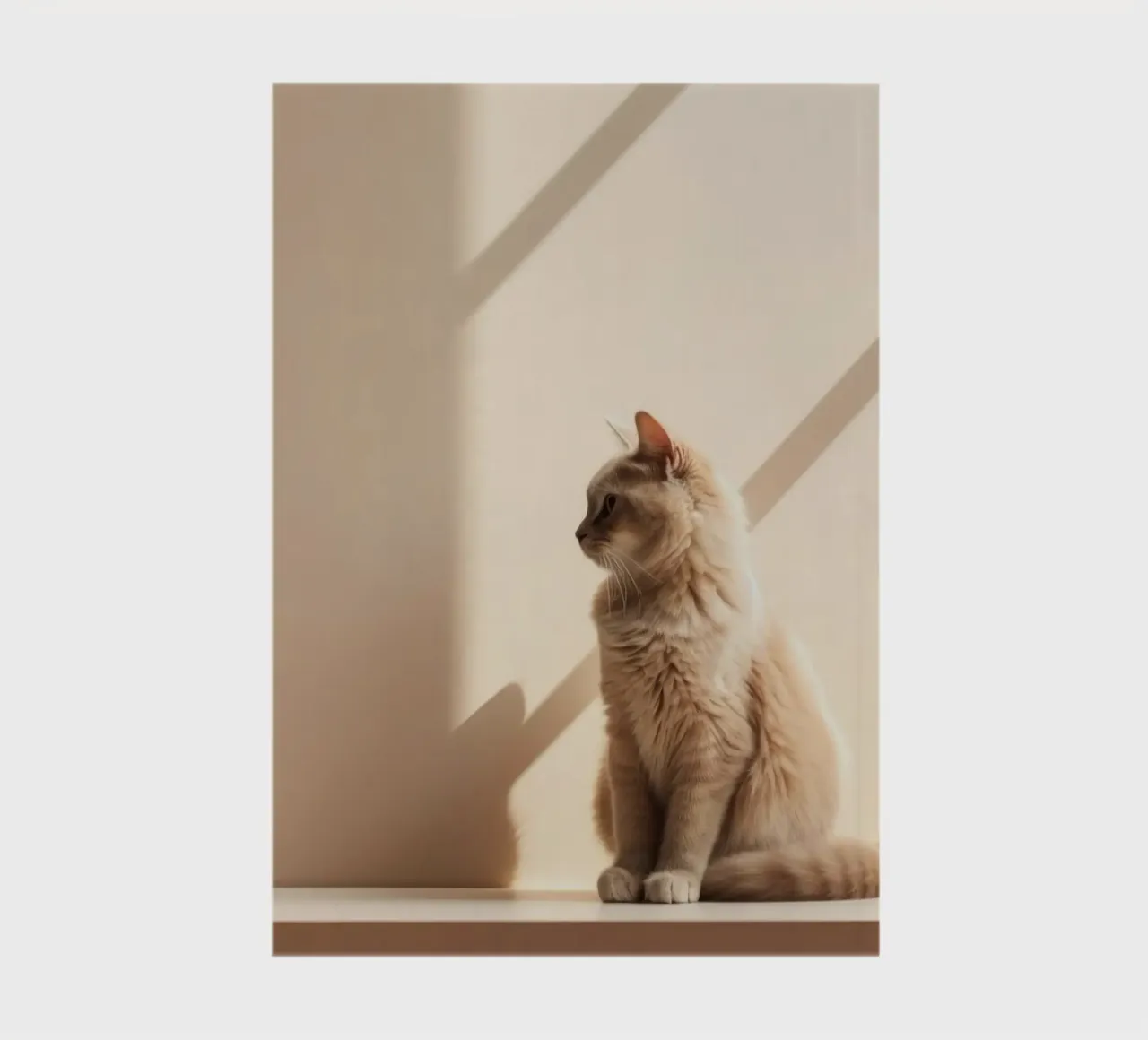 cat in shadow light diario da Fost
