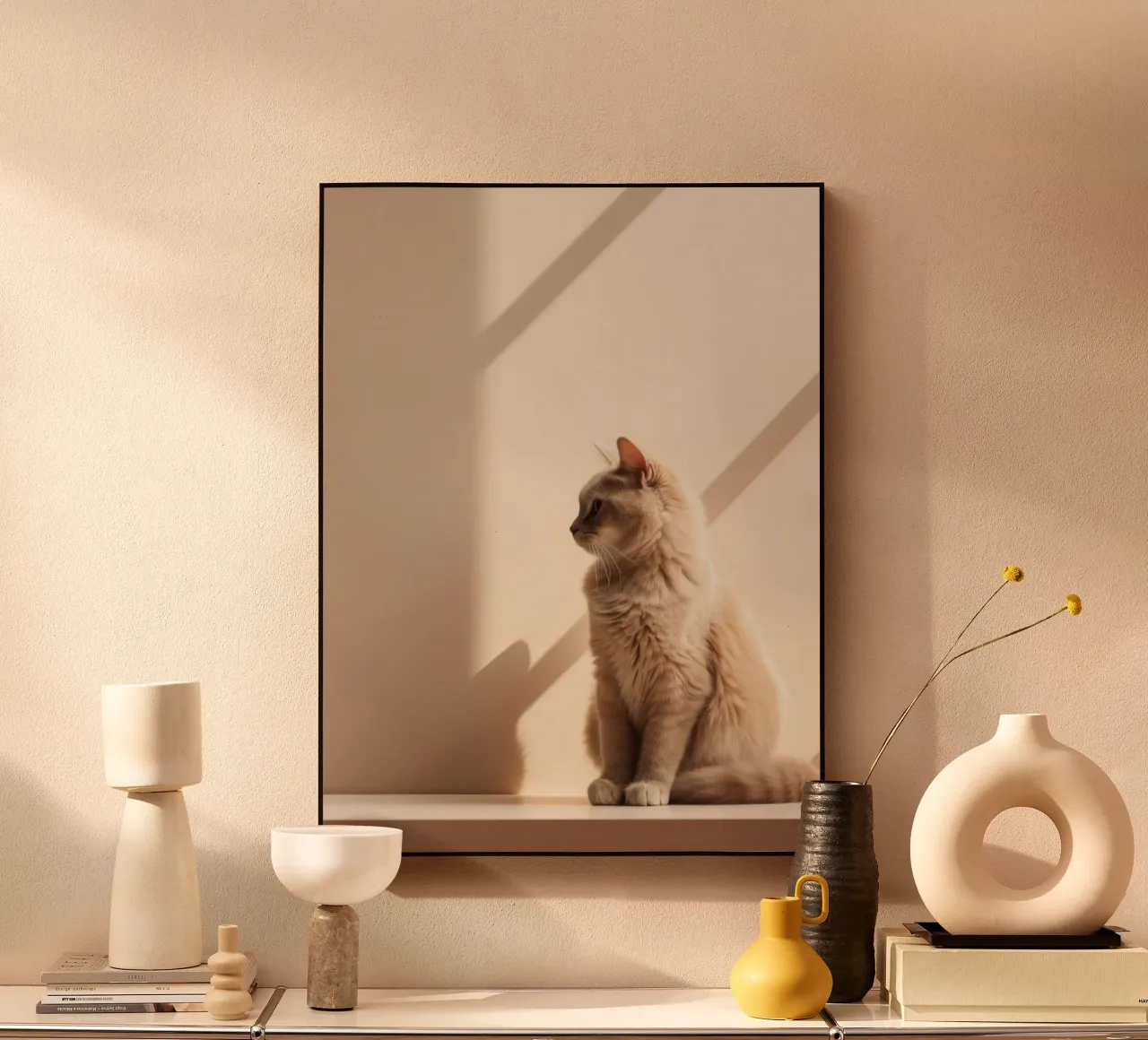 cat in shadow light plexiglass da Fost