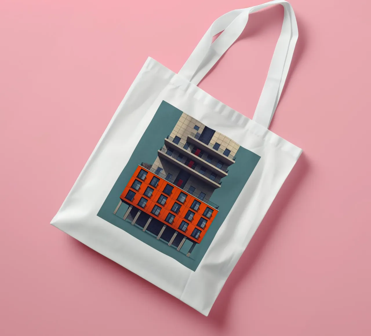 square window architect borsa in juta da Fost