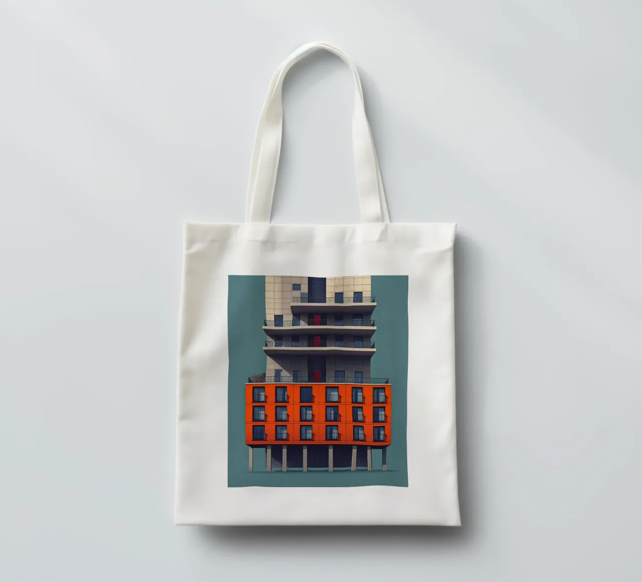 square window architect borsa in juta da Fost