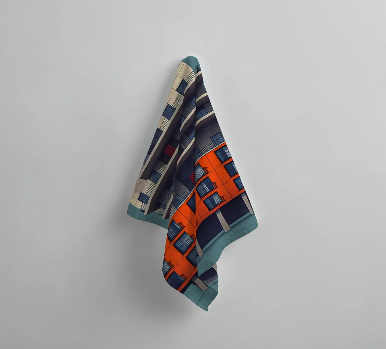 square window architect badhanddoek van Fost