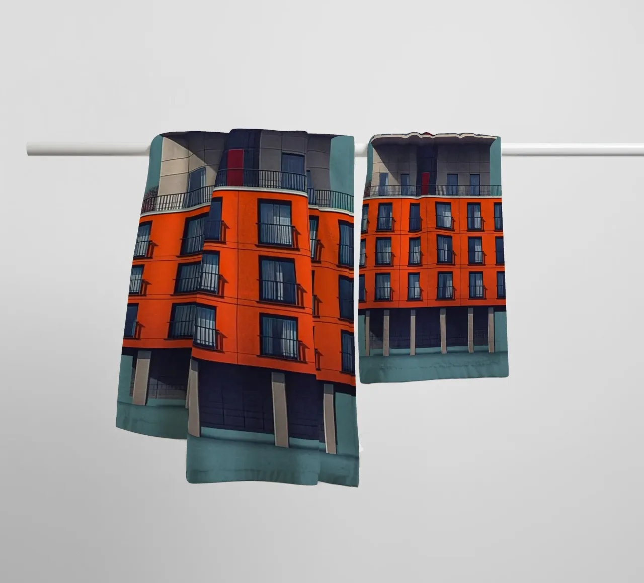 square window architect asciugamano da bagno da Fost