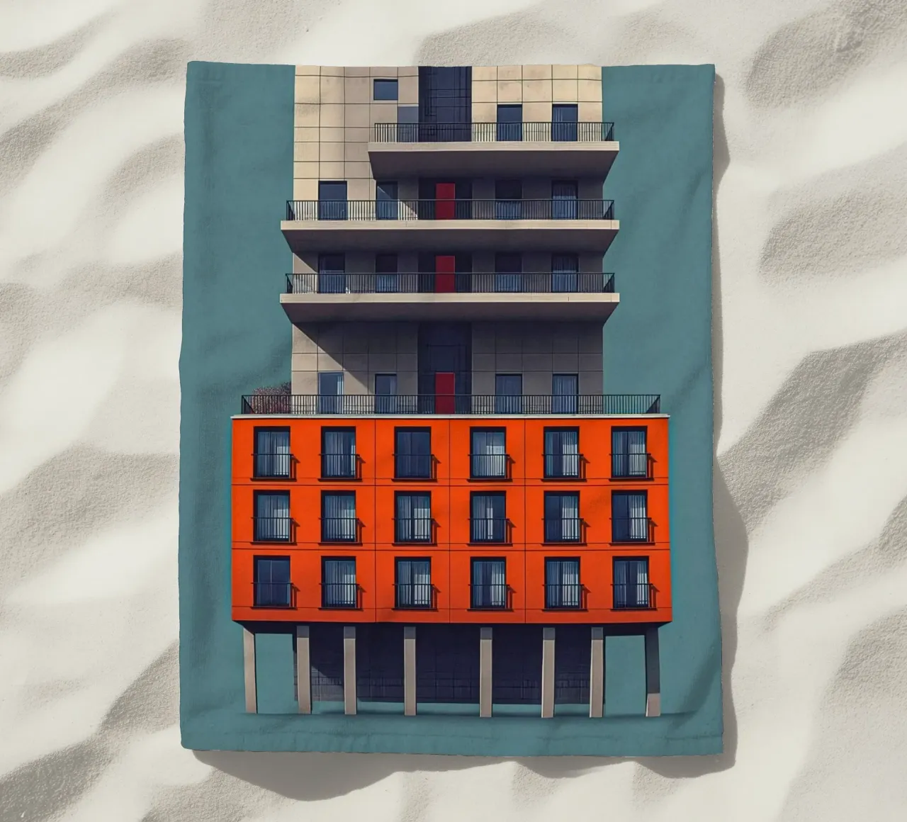 square window architect telo mare da Fost