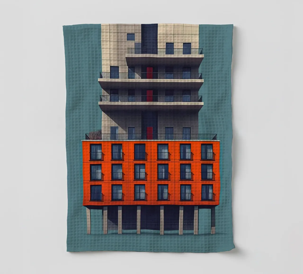 square window architect theedoek van Fost