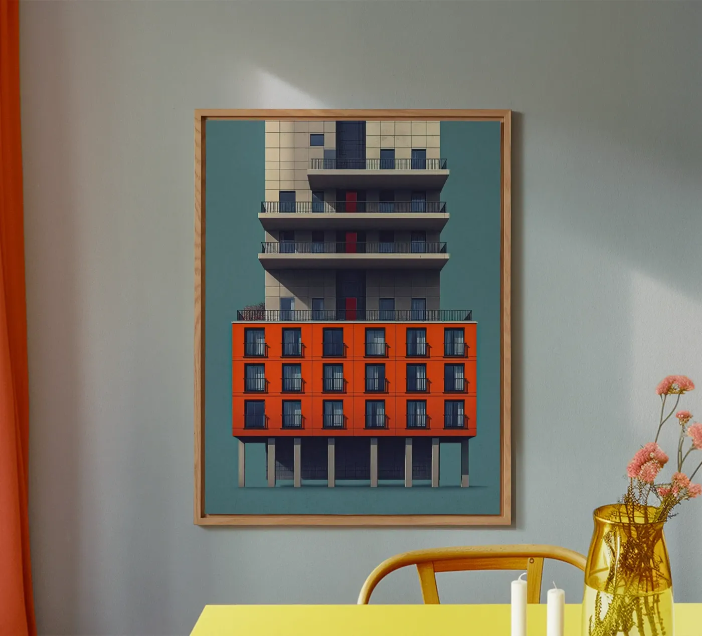 square window architect alluminio dibond da Fost