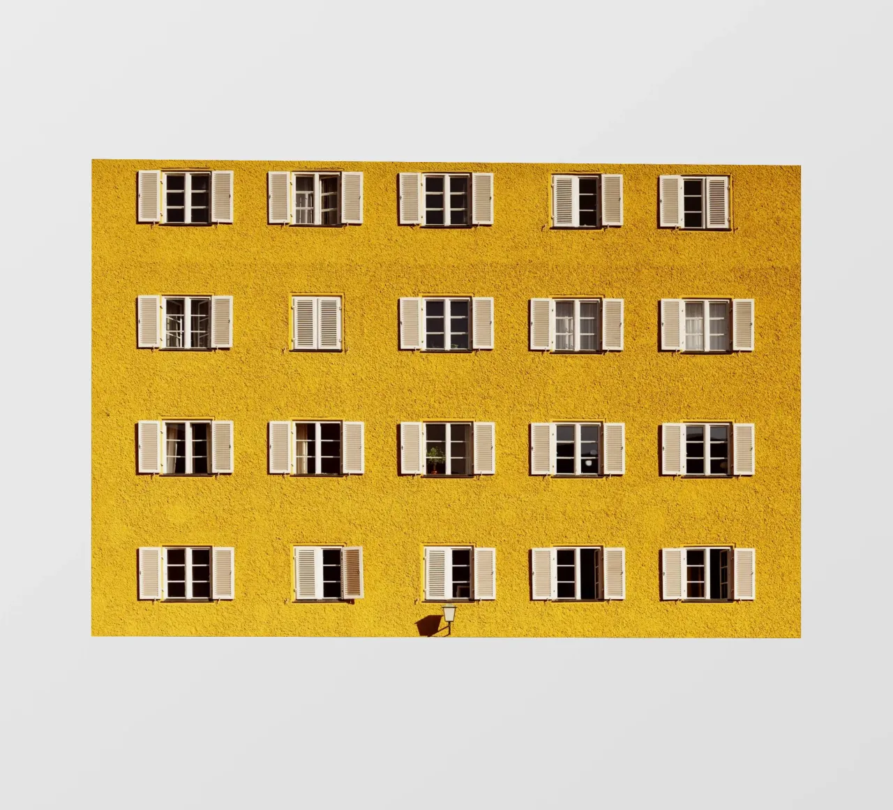 Quartiere Borstei a Monaco, Baviera telo in pvc da Simon Koy