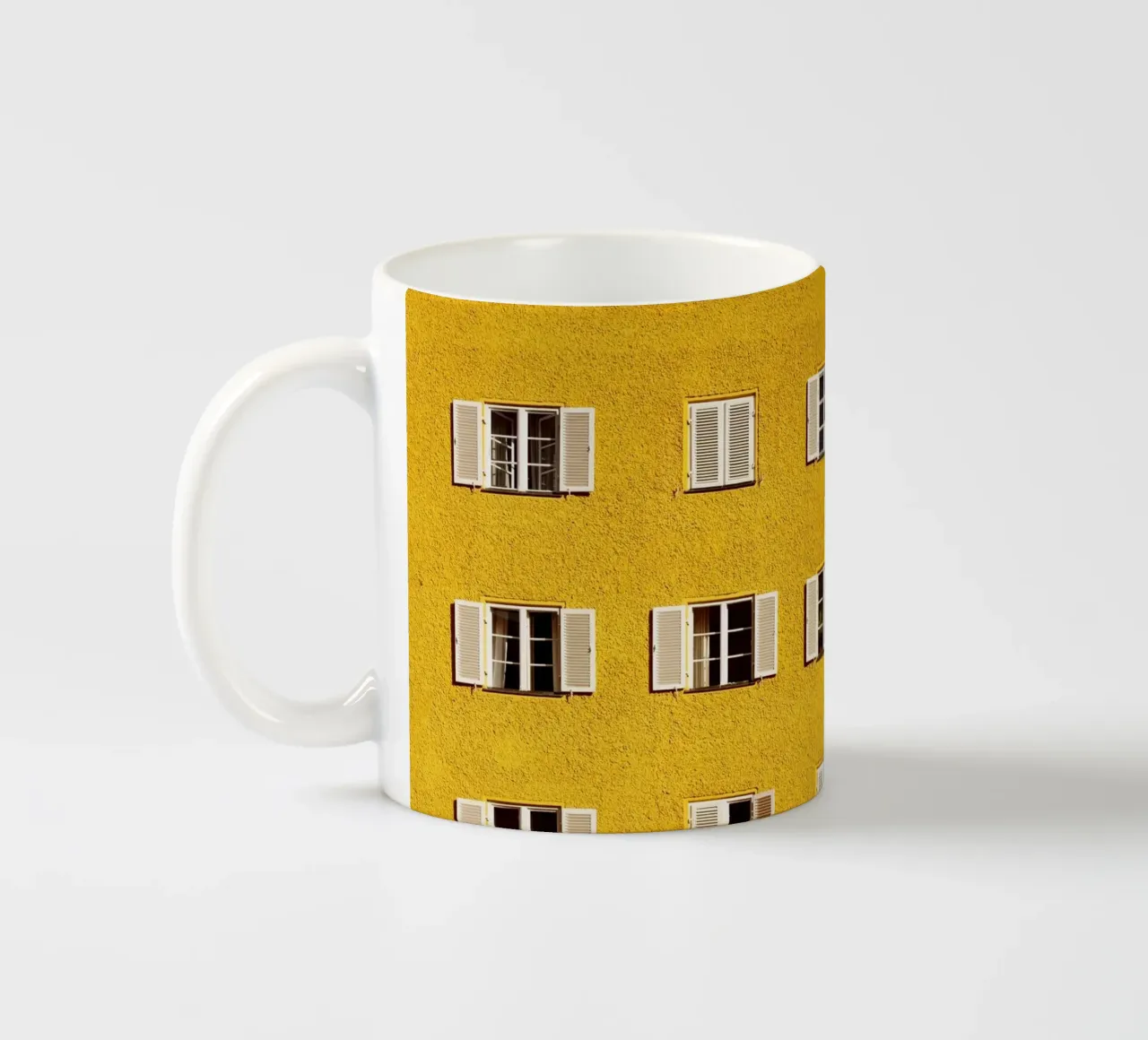 Quartiere Borstei a Monaco, Baviera tazza in ceramica da Simon Koy
