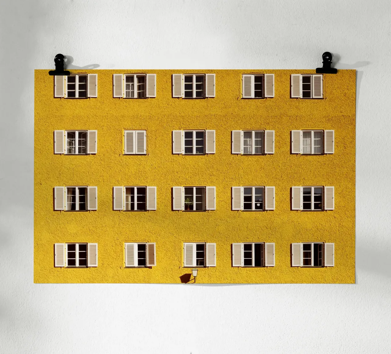 Quartiere Borstei a Monaco, Baviera carta hahnemühle da fotokunst
