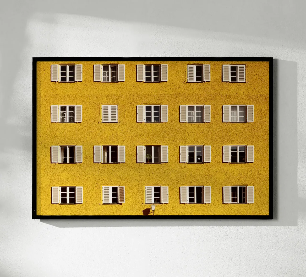 Quartiere Borstei a Monaco, Baviera carta hahnemühle da fotokunst