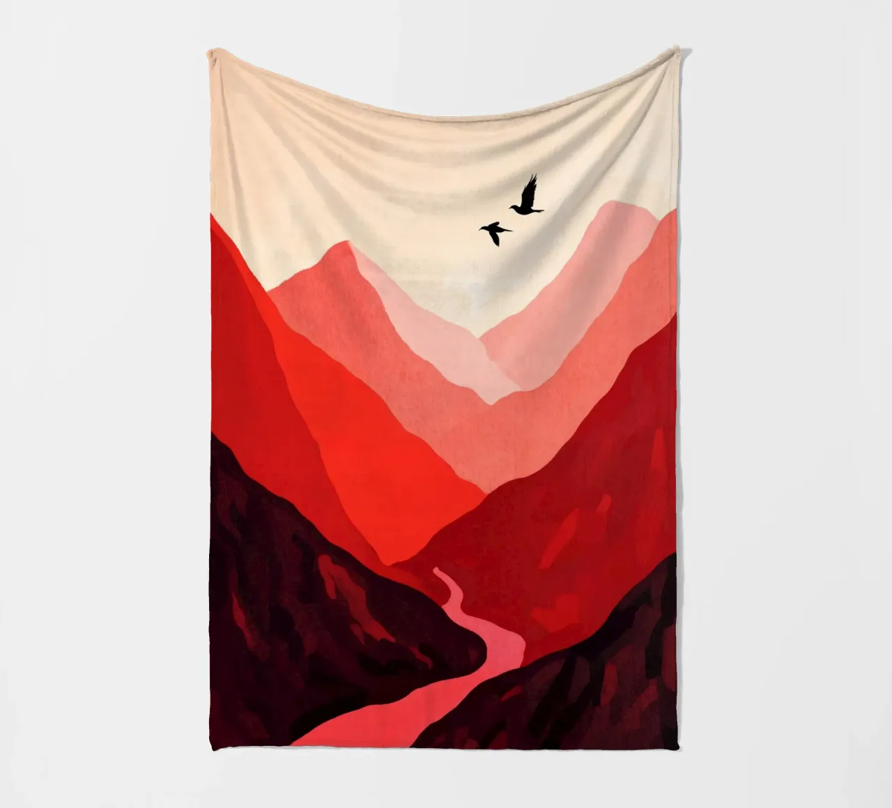 Alpenglühn coperta in pile da Lana Rodriguez