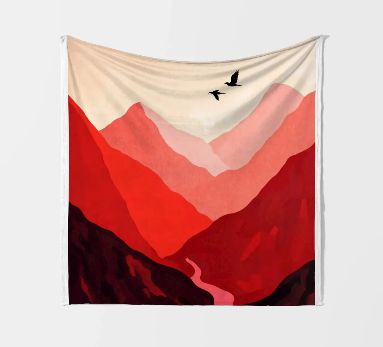 Alpenglühn coperta in pile da Lana Rodriguez