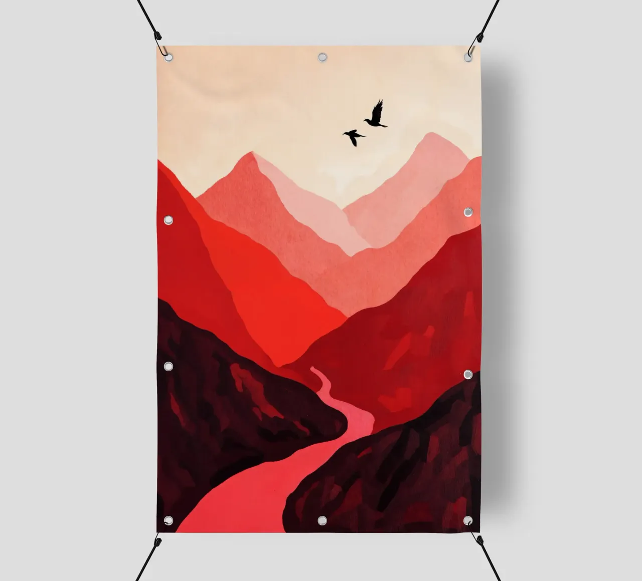 Alpenglühn telo in pvc da Lana Rodriguez