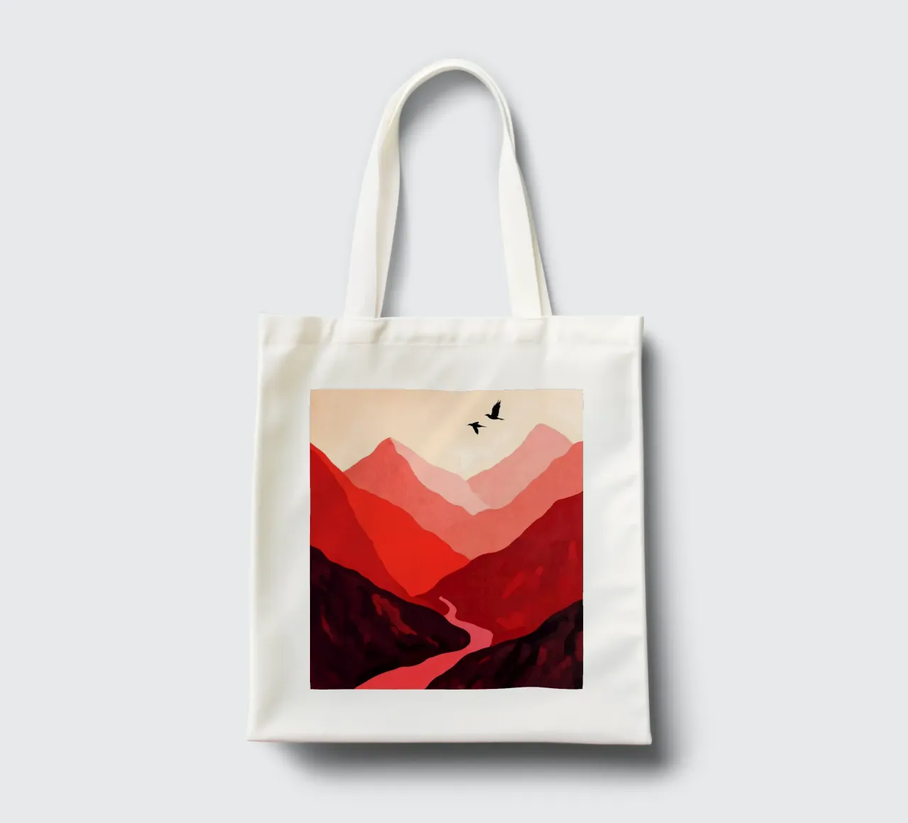 Alpenglühn borsa in juta da Lana Rodriguez