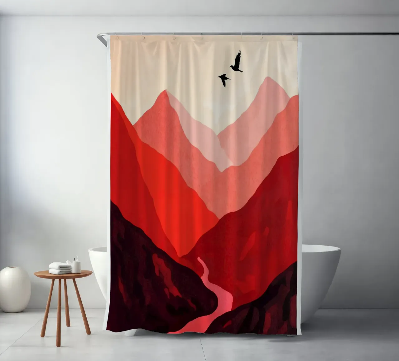 Alpenglühn tenda da doccia da Lana Rodriguez