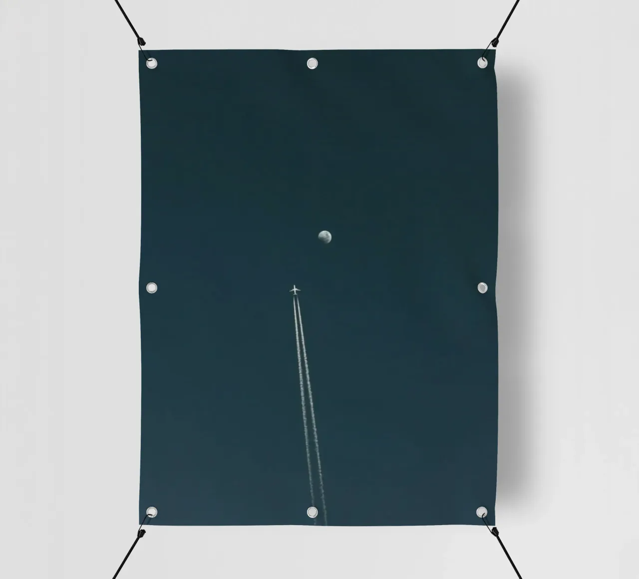 plane with moon telo in pvc da Fost