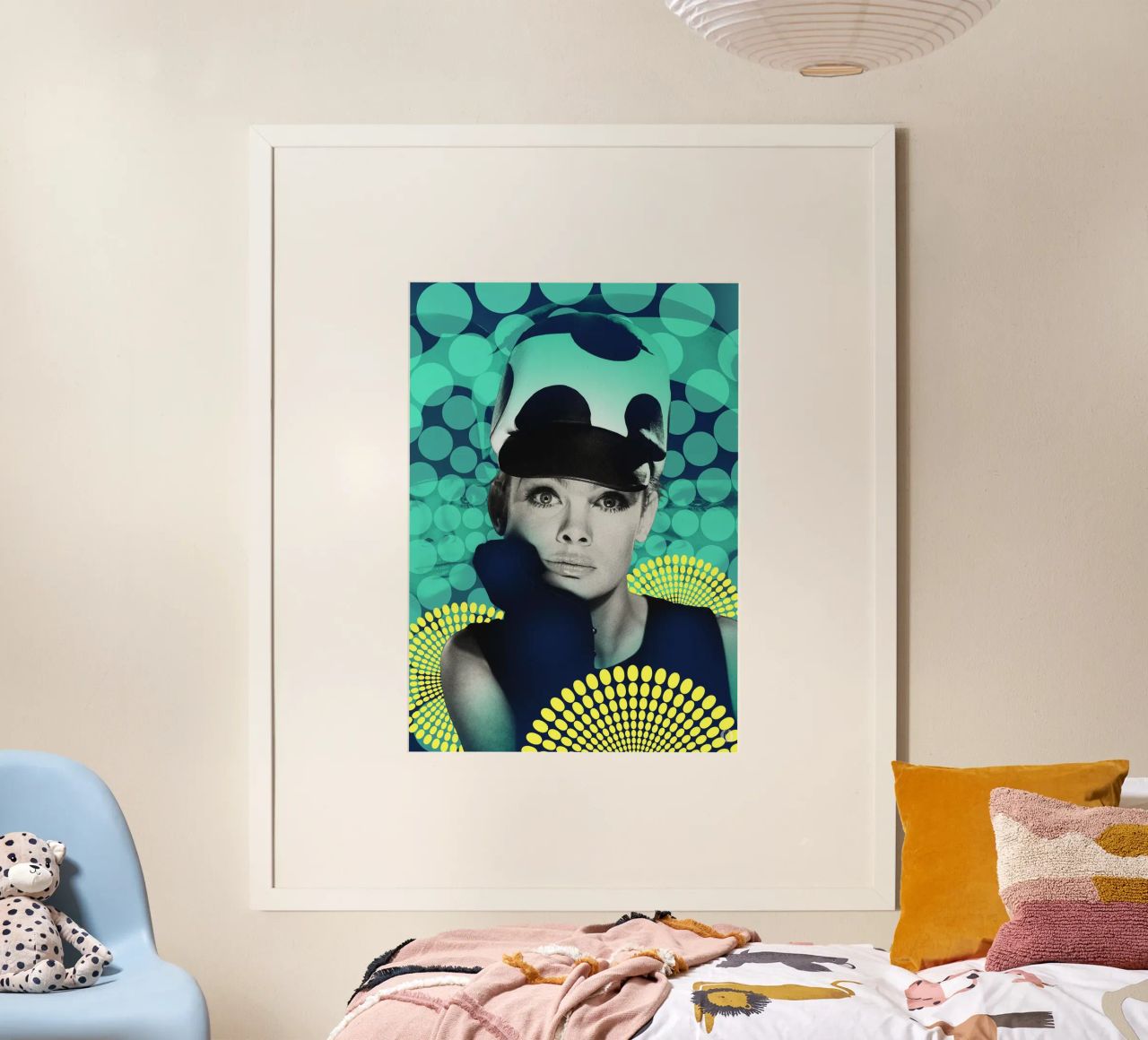 Supermodel Jean Shrimpton 2 poster by DesmondBates