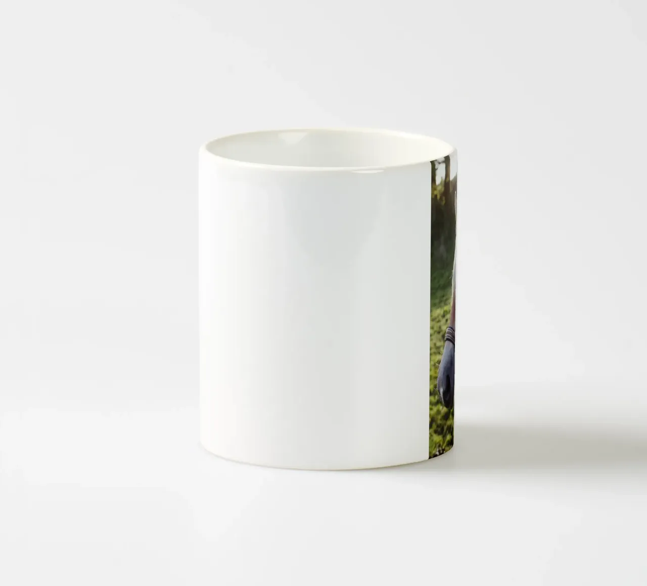 Amore per i cavalli, Baviera tazza in ceramica da Simon Koy