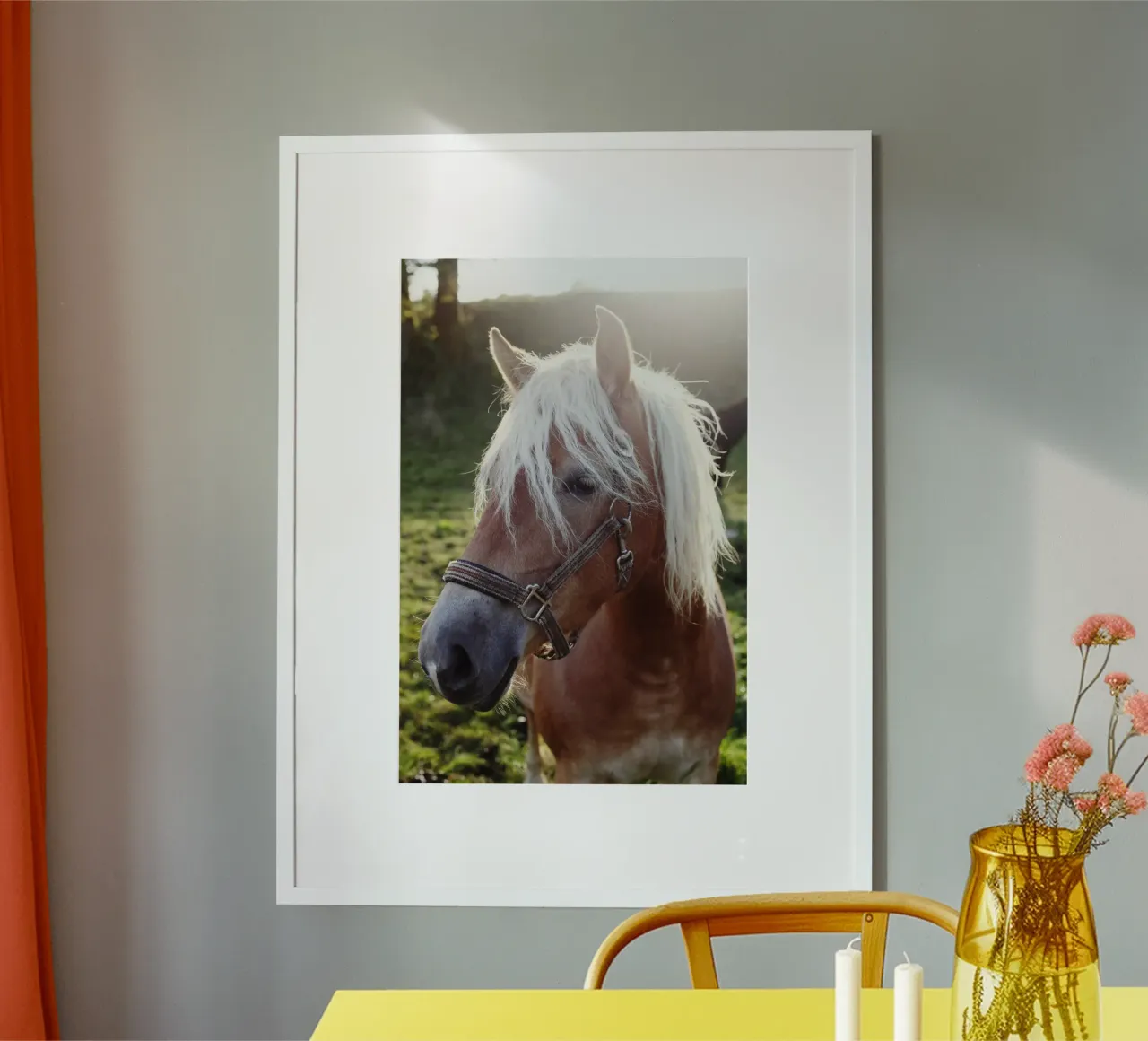 Amore per i cavalli, Baviera poster da fotokunst