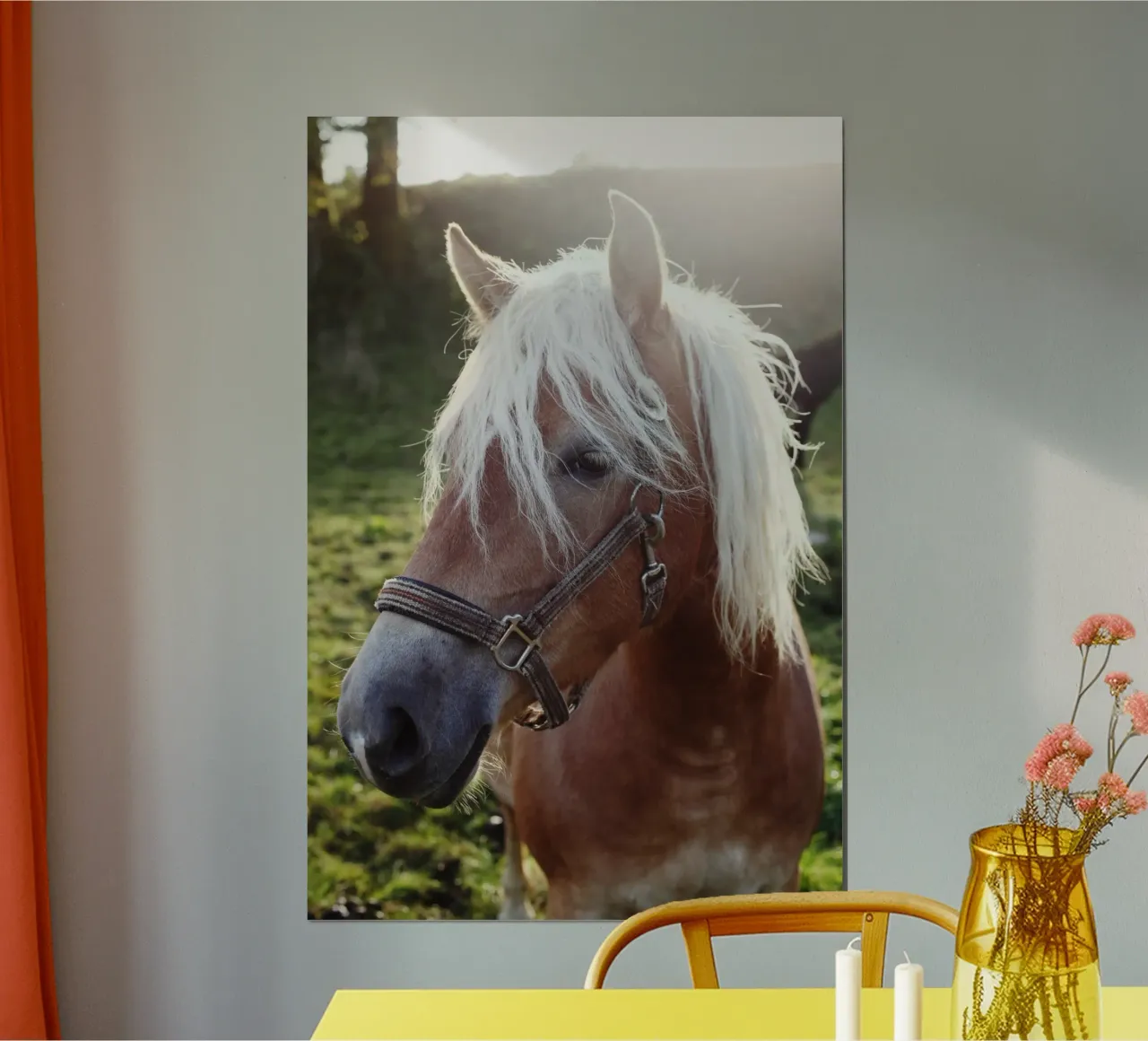 Amore per i cavalli, Baviera poster da fotokunst