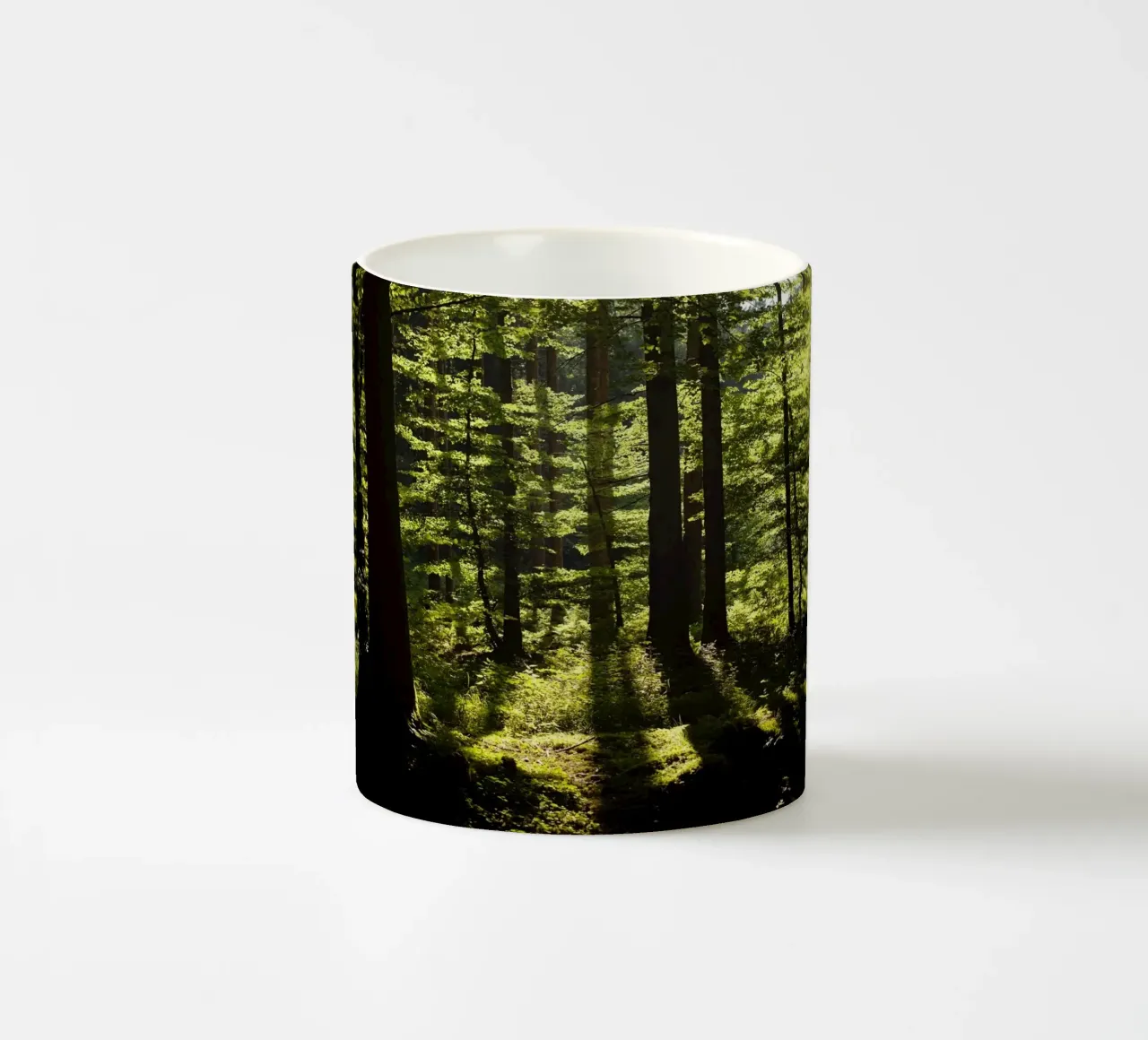 Foresta in Alta Baviera, Aying tazza in ceramica da Simon Koy