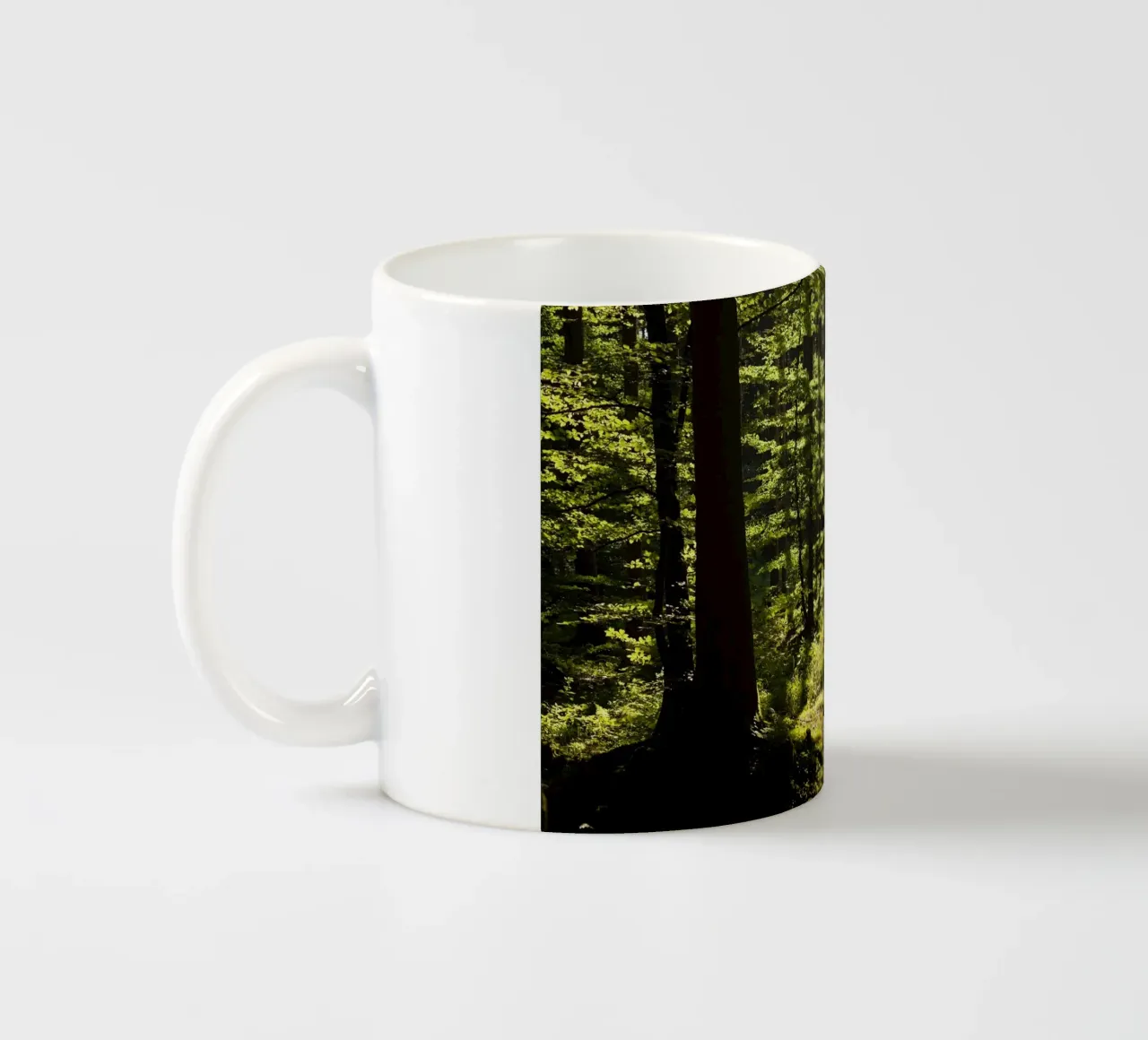 Foresta in Alta Baviera, Aying tazza in ceramica da Simon Koy