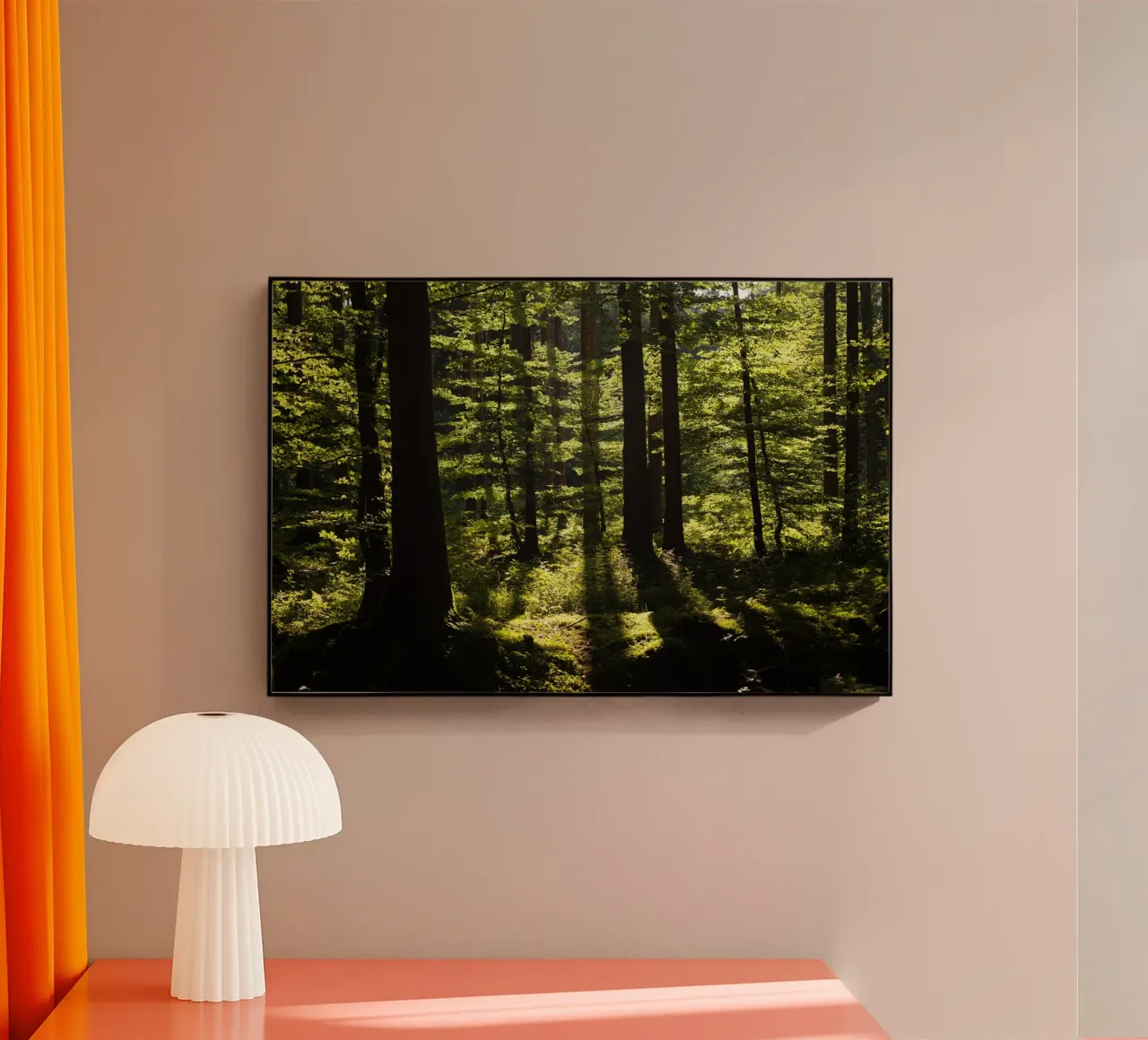 Foresta in Alta Baviera, Aying plexiglass da Simon Koy