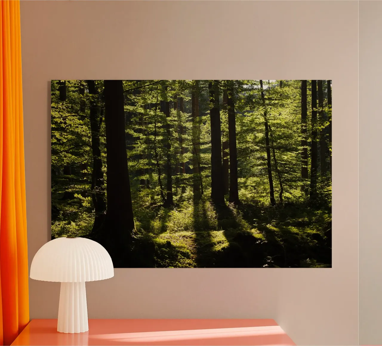 Foresta in Alta Baviera, Aying plexiglass da Simon Koy