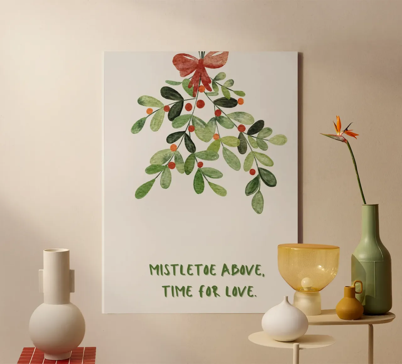 Mistletoe tela da PurePeachStudio