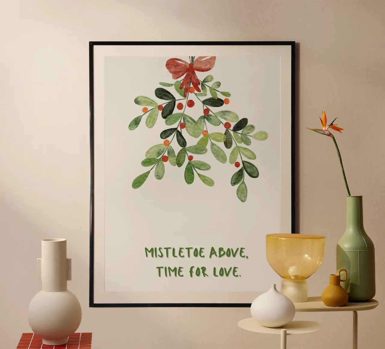 Mistletoe poster da PurePeachStudio