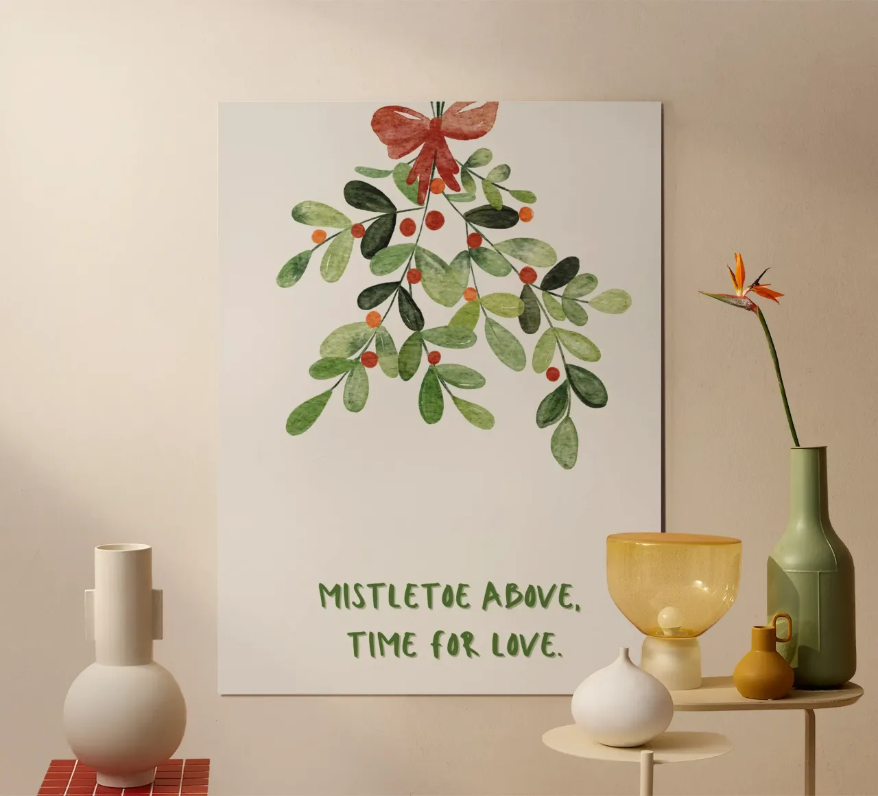 Mistletoe poster da PurePeachStudio
