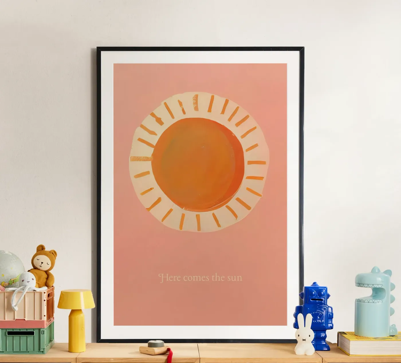 Here comes the sun poster da interiorisla