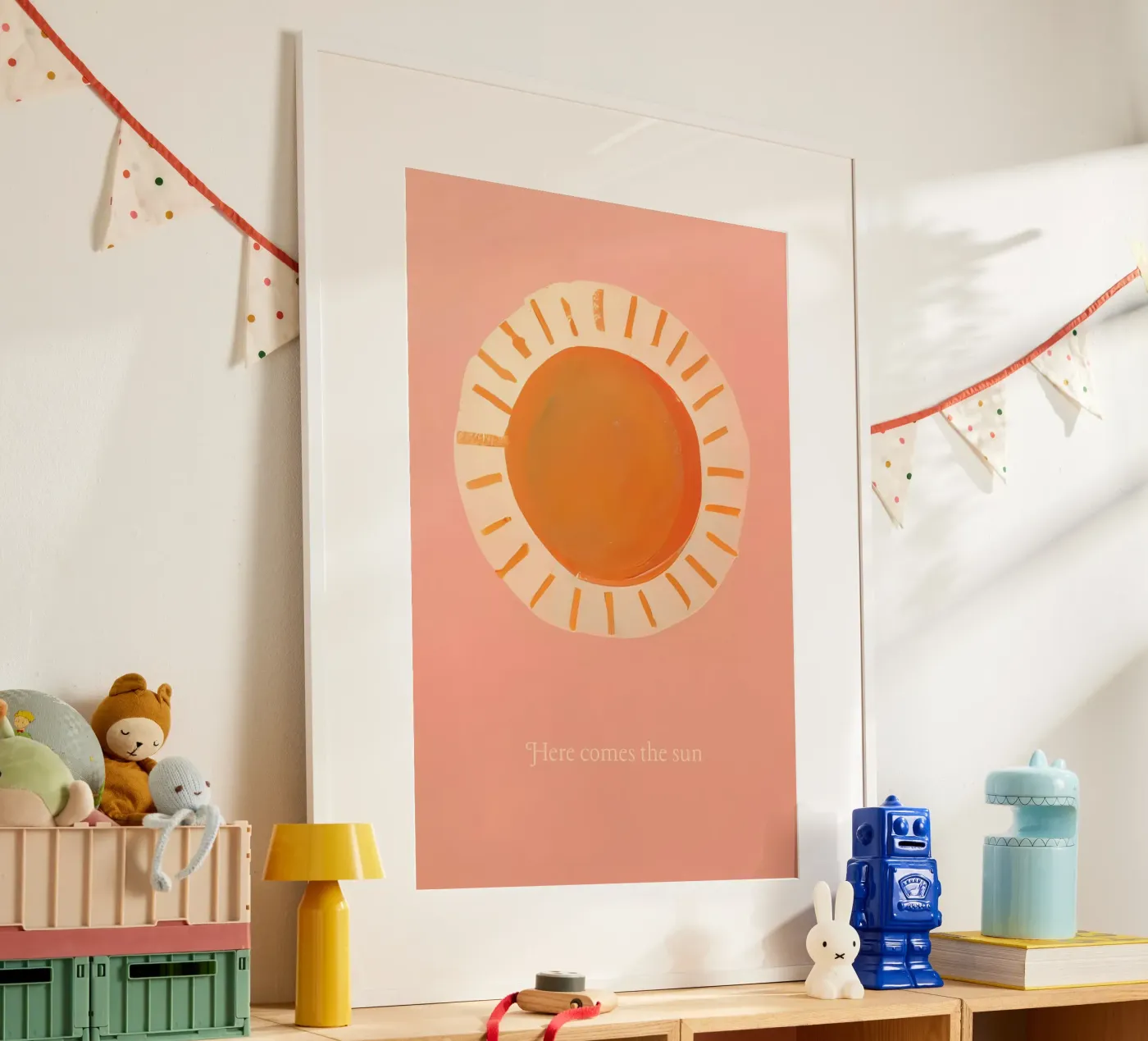 Here comes the sun poster da interiorisla