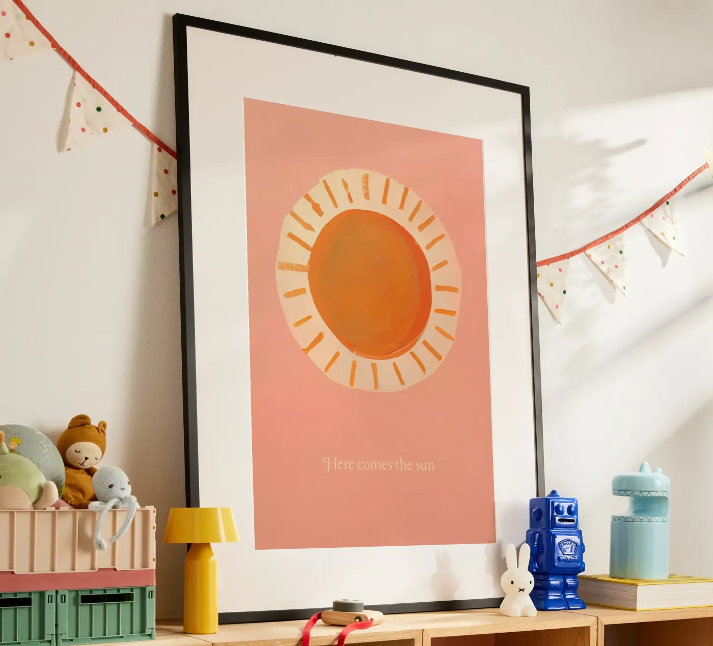 Here comes the sun poster da interiorisla