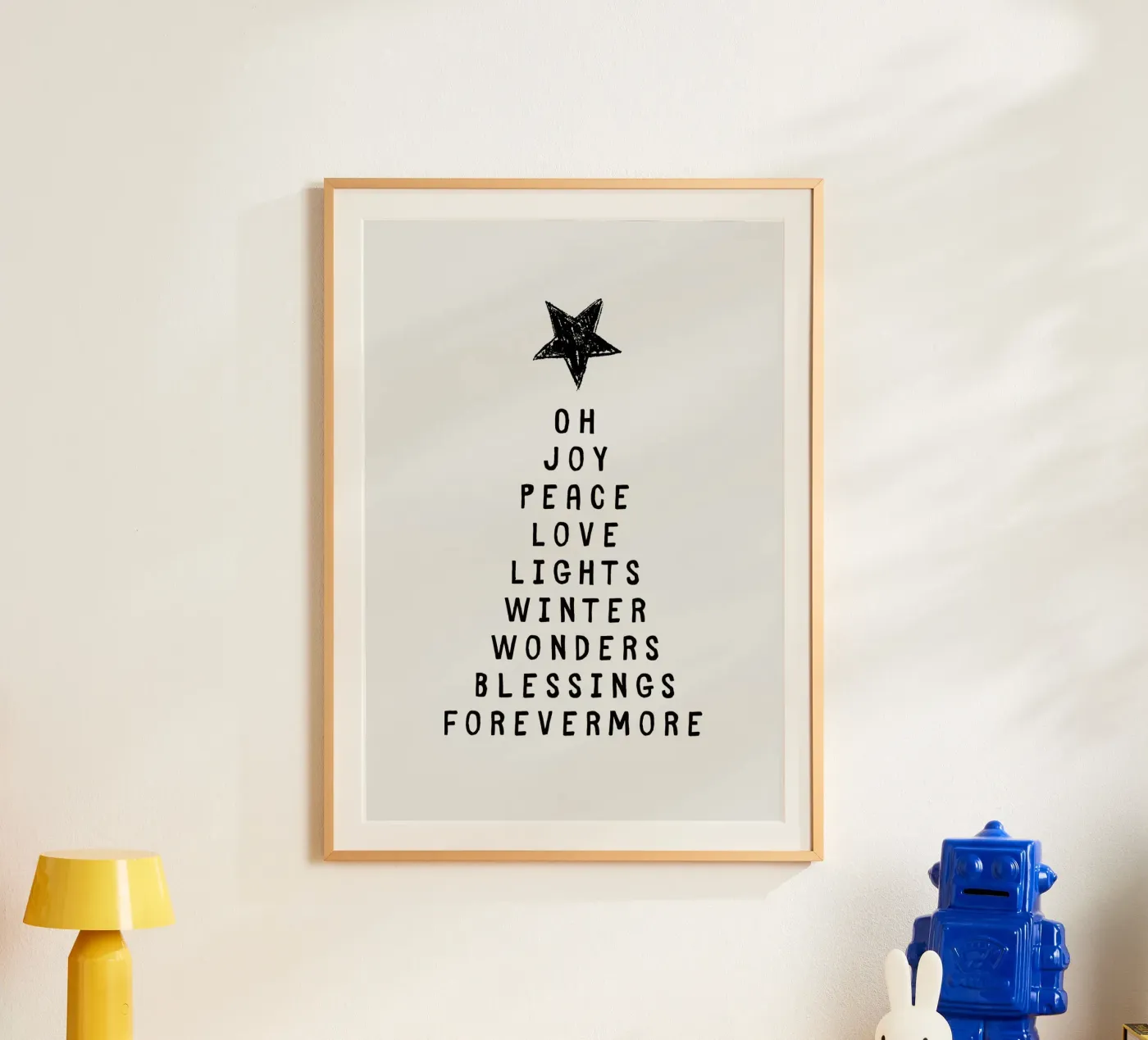 Mistletoe poster van PurePeachStudio