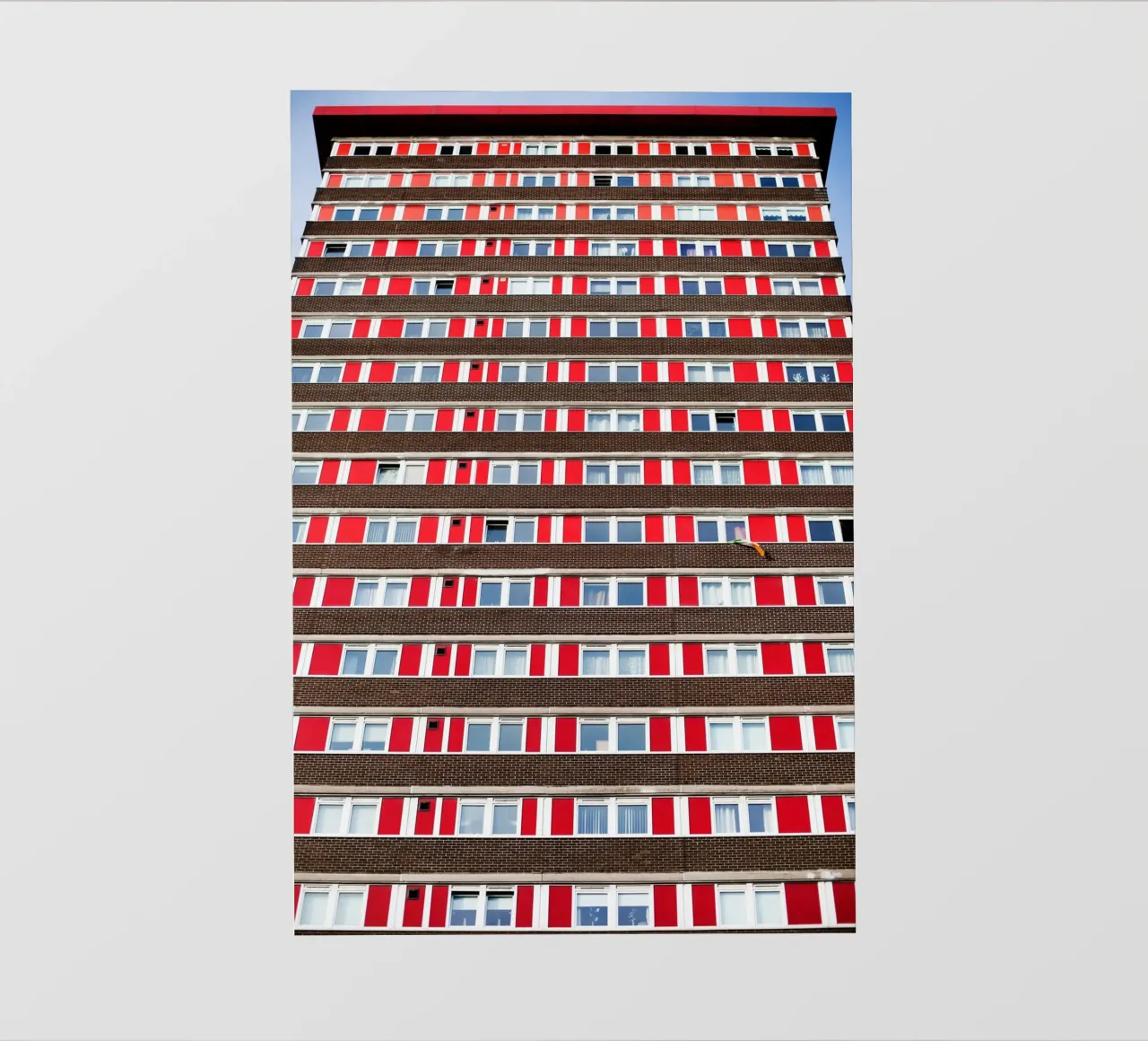 Struttura residenziale in Irlanda del Nord, Belfast telo in pvc da Simon Koy