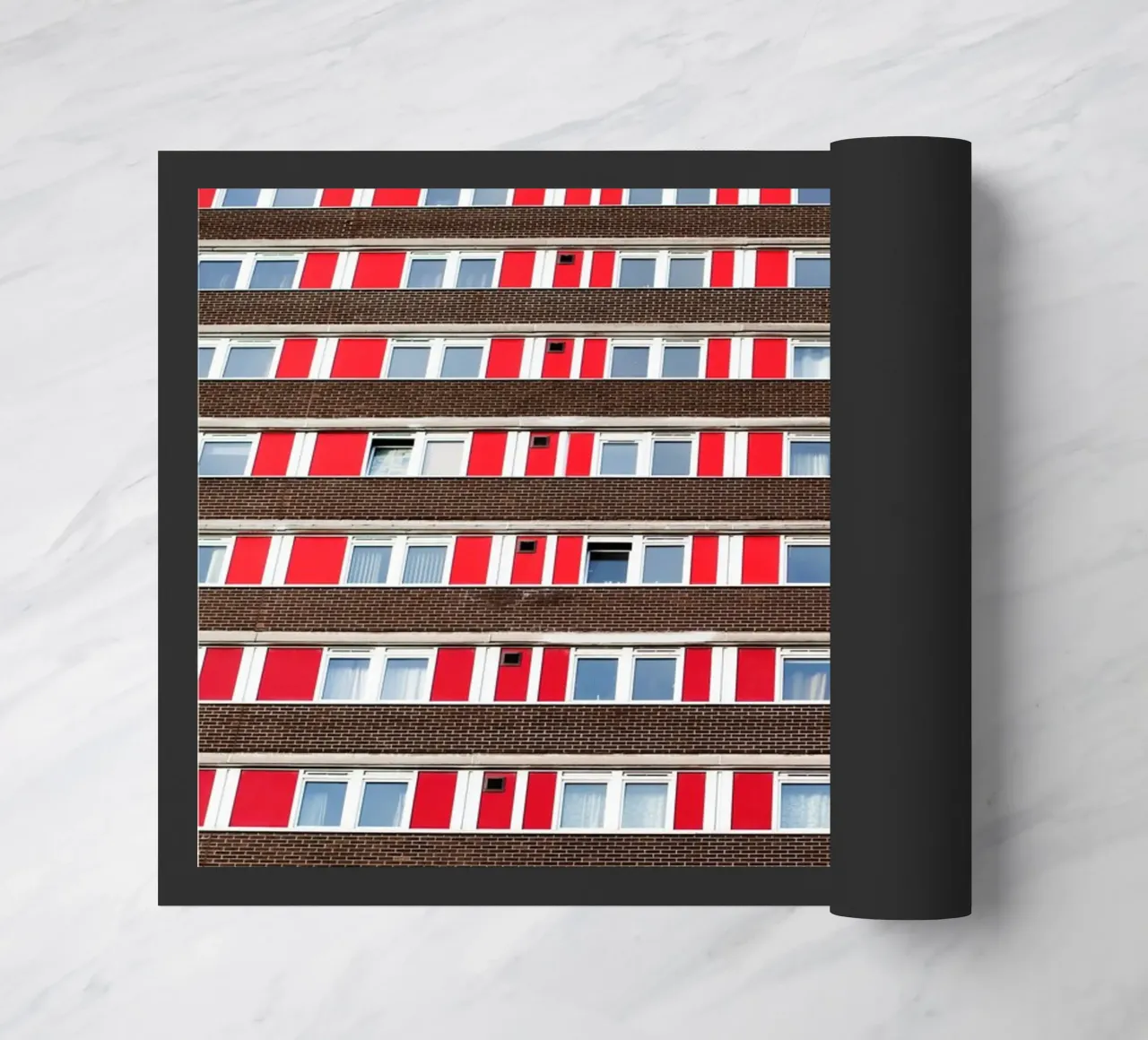Struttura residenziale in Irlanda del Nord, Belfast zerbino da fotokunst