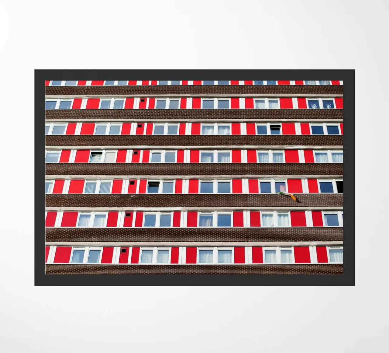 Struttura residenziale in Irlanda del Nord, Belfast zerbino da fotokunst