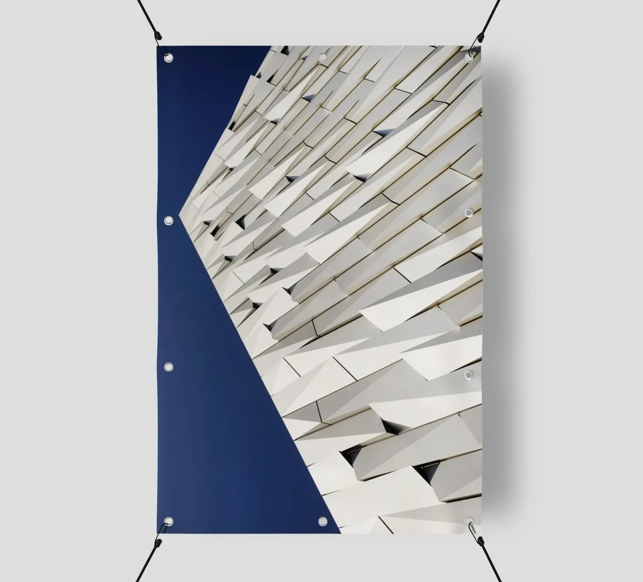 Dettaglio architettura a Belfast, Irlanda del Nord telo in pvc da fotokunst