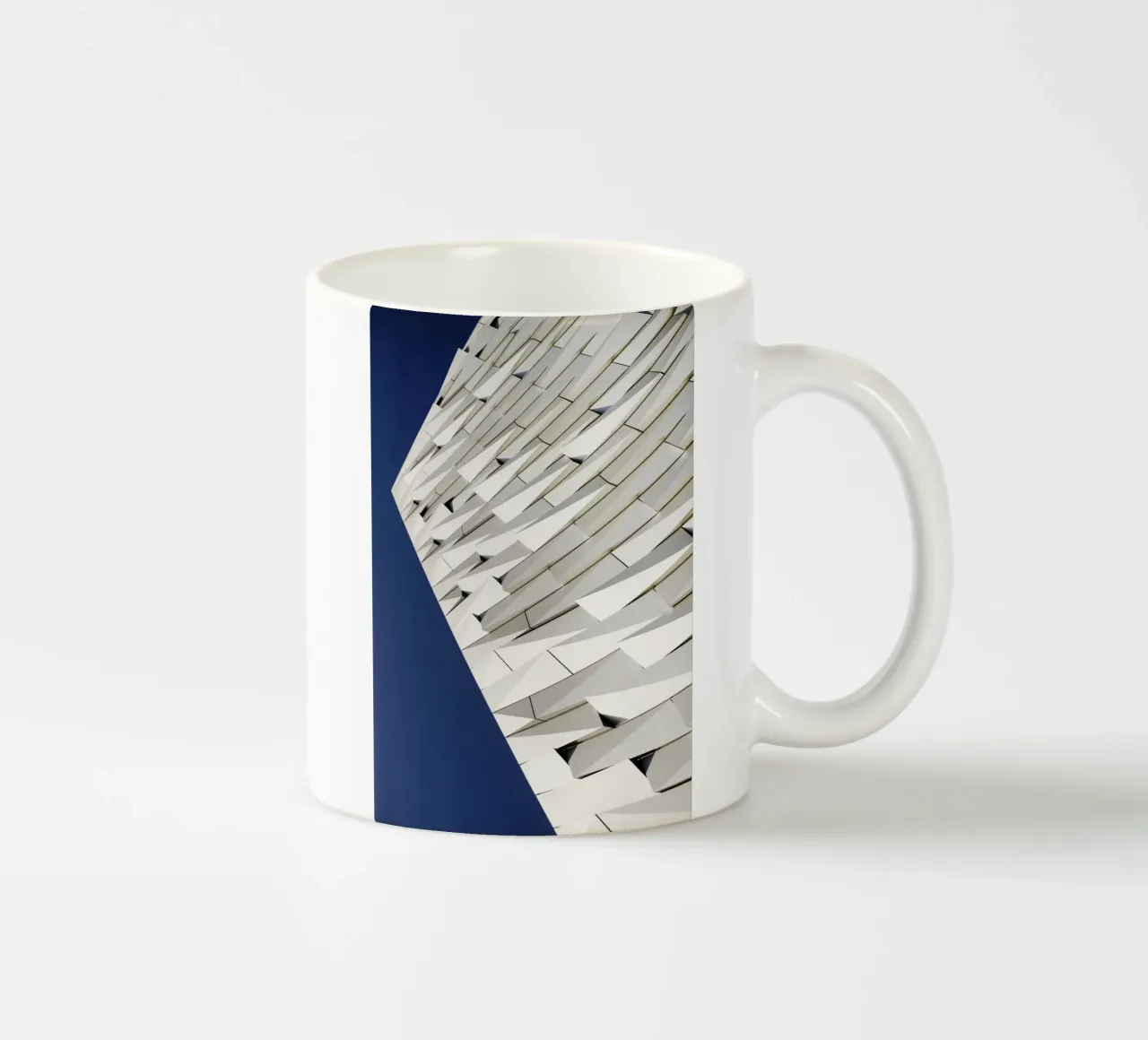 Détail d'architecture à Belfast, Irlande du Nord mug en céramique de fotokunst