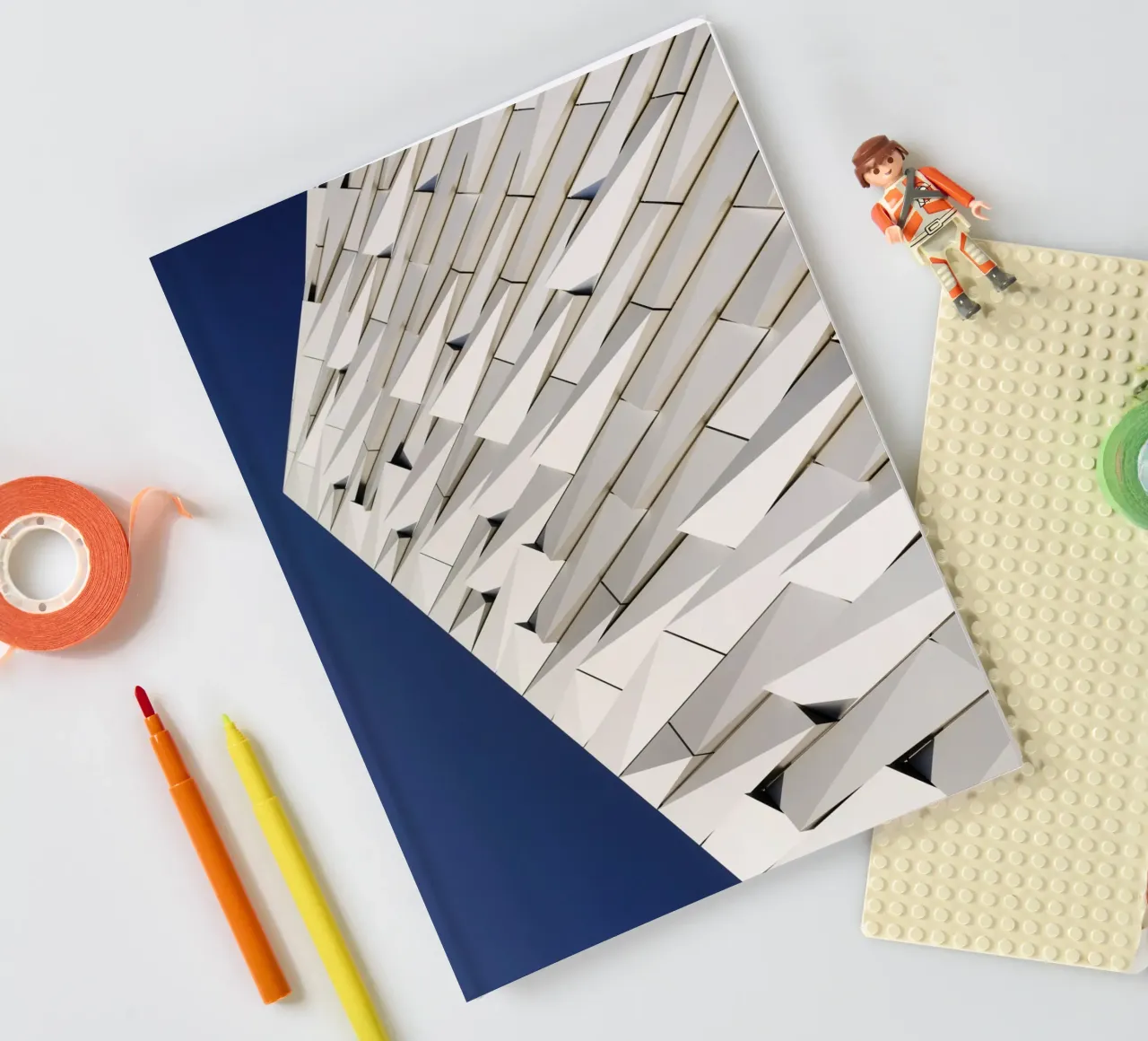 Architektur Detail in Belfast, Norirland Notizbuch von fotokunst