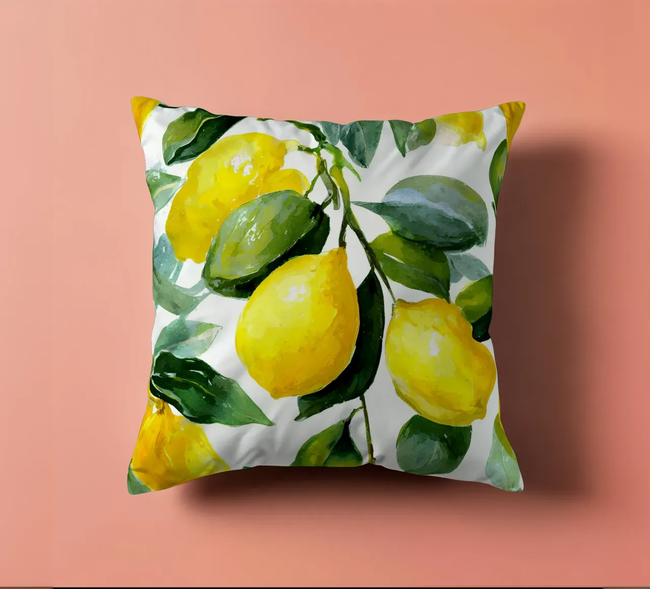 Motivo del limone cuscino da IamHomeStudio