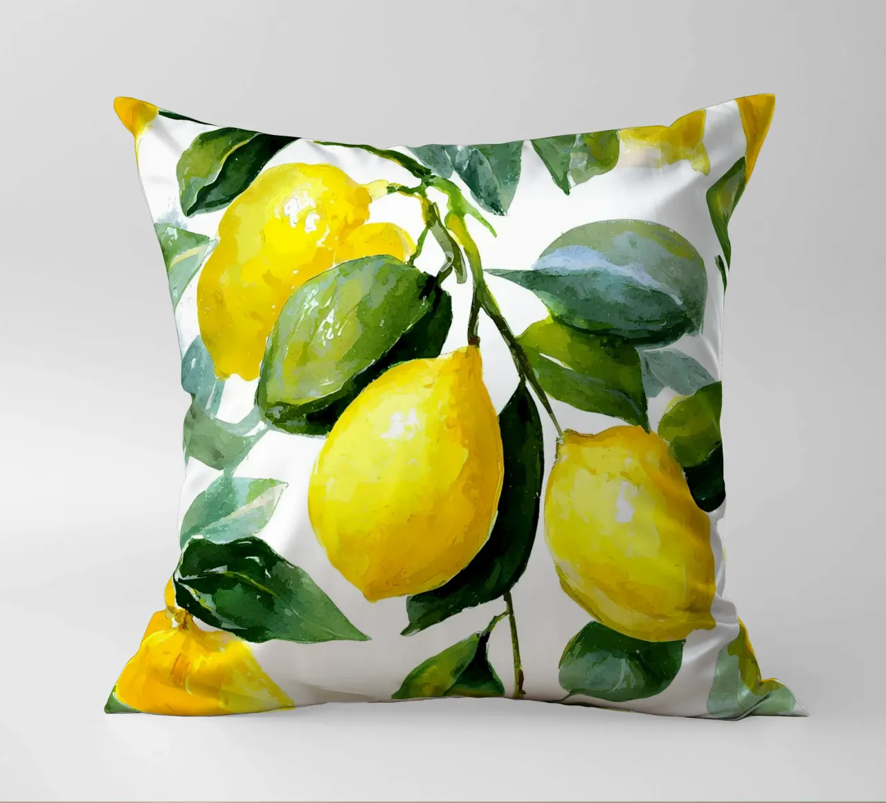 Motivo del limone cuscino da IamHomeStudio