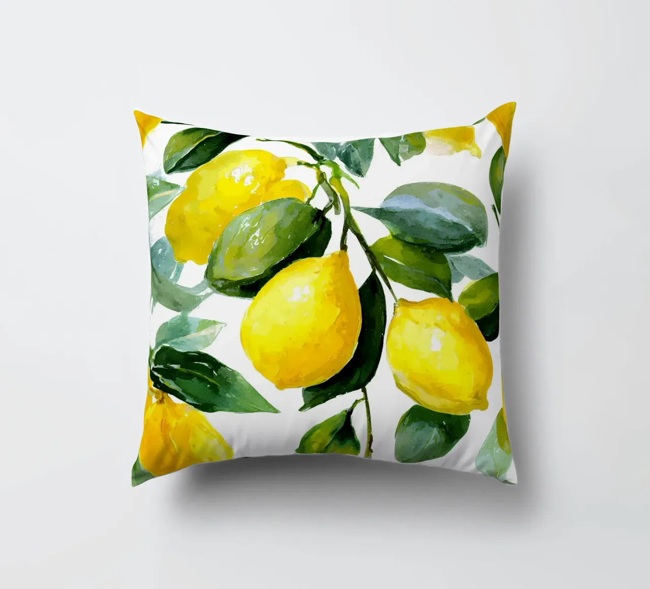 Motivo del limone cuscino da IamHomeStudio